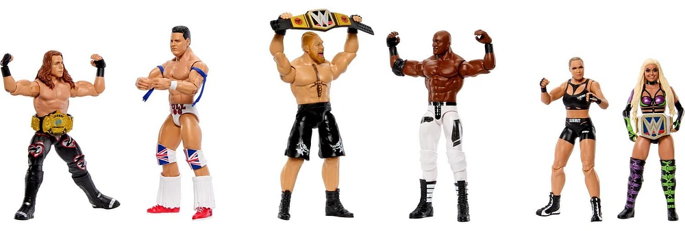 WWE Championship Showdown Brock Lesnar vs Bobby Lashley Figures 2-Pack