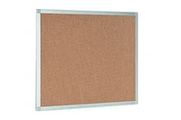 MasterVision Ayda Cork Bulletin Board, 18" x 24", Aluminum Frame