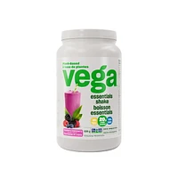 Vega Essentials Plant-Based Protein Powder, Raspberry Blackberry