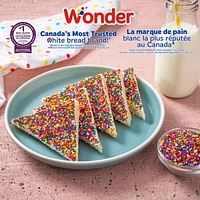 Pain blanc tranché avec fibre de Wonder 675g