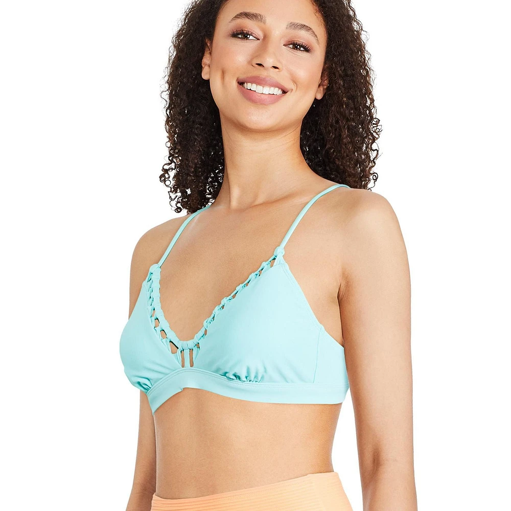 George Women's Ladder Edge Bikini Top