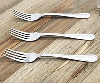 Mainstays 3-Piece Fleetline Salad Fork Stainless Steel Silver, MS Fleetline Salad Forks