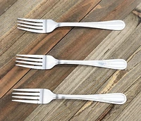 Mainstays 3-Piece Fleetline Salad Fork Stainless Steel Silver, MS Fleetline Salad Forks