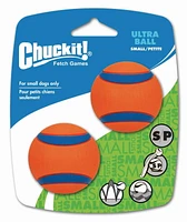 Chuckit! Ultra Balle (jouet pour chien petites; paquet de 2)