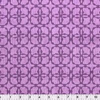 Fabric Creations Purple with Pink Tie Dye Floral Fat Quarter Pre-Cut Fabric - 18" x 21" / 45cm x 53cm, 18" x 21" / 45cm x 53cm