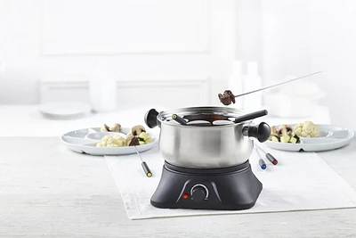 Ens. à fondue 3-en-1 électrique Nuevo de Trudeau Maison 64 oz