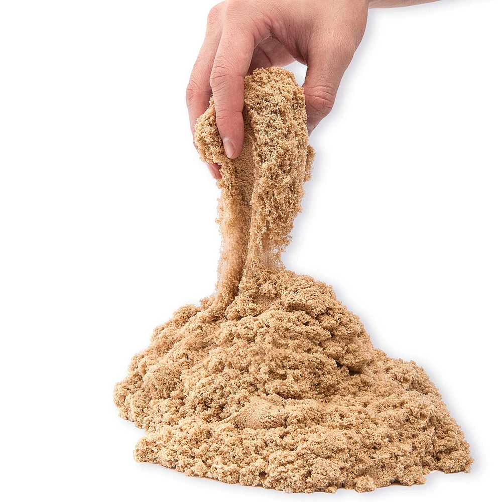 Kinetic Sand - Beach Sand Kingdom Playset with 3lbs of Beach Sand, for Ages 3 And up