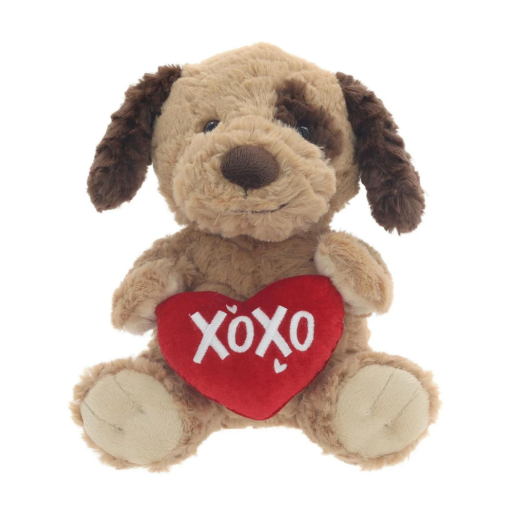 Way To Celebrate Brown Puppy Bag Pal Plush