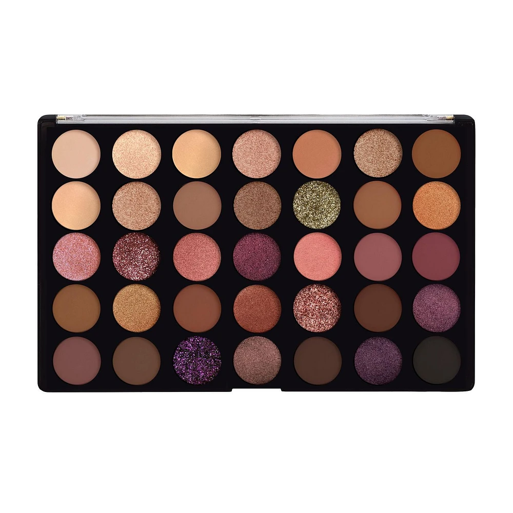 PROFUSION COSMETICS | Minimalist 35 Shade Eyeshadow Palette, 35 Shade Eyeshadow Palette with Blendable Shades in Multi-Finishes