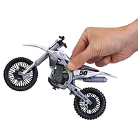 Supercross, Authentic Benny Bloss 1:10 Scale Collector Die-Cast Motorcycle Replica with Display Stand