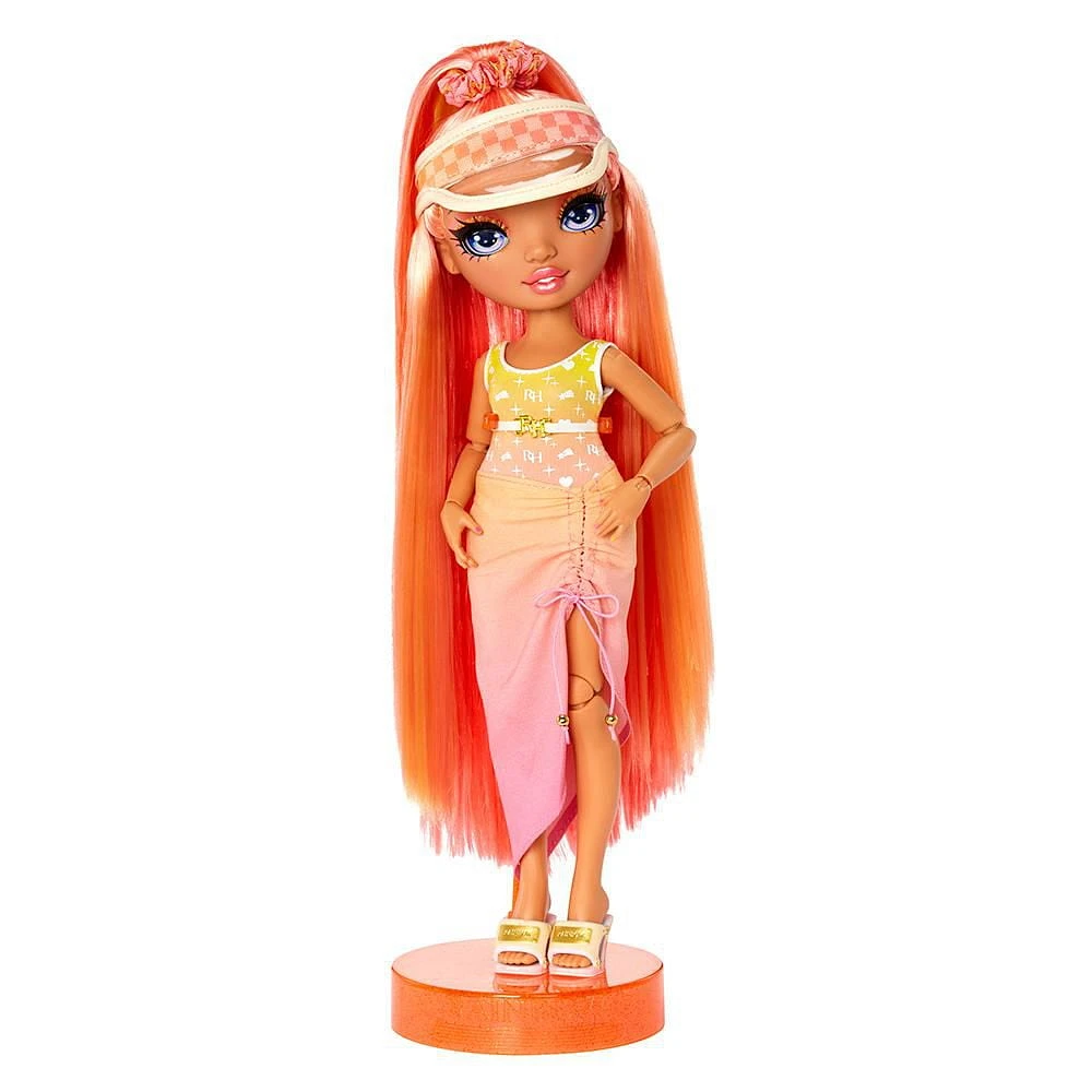 Rainbow High Pacific Coast Simone Summers- Sunrise (Orange) Fashion Doll