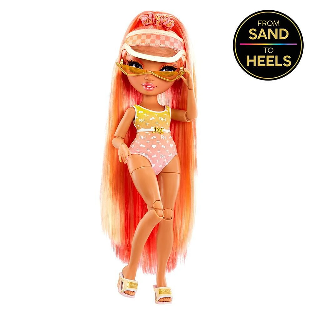 Rainbow High Pacific Coast Simone Summers- Sunrise (Orange) Fashion Doll