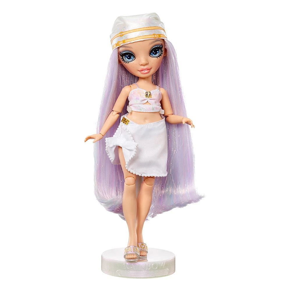 Rainbow High Pacific Coast Margot De Perla- Opal (Iridescent white) Fashion Doll