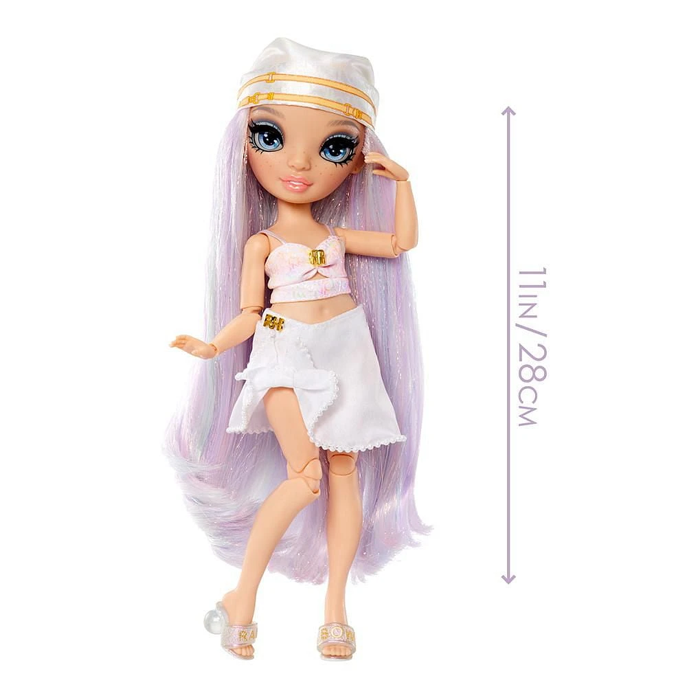 Rainbow High Pacific Coast Margot De Perla- Opal (Iridescent white) Fashion Doll