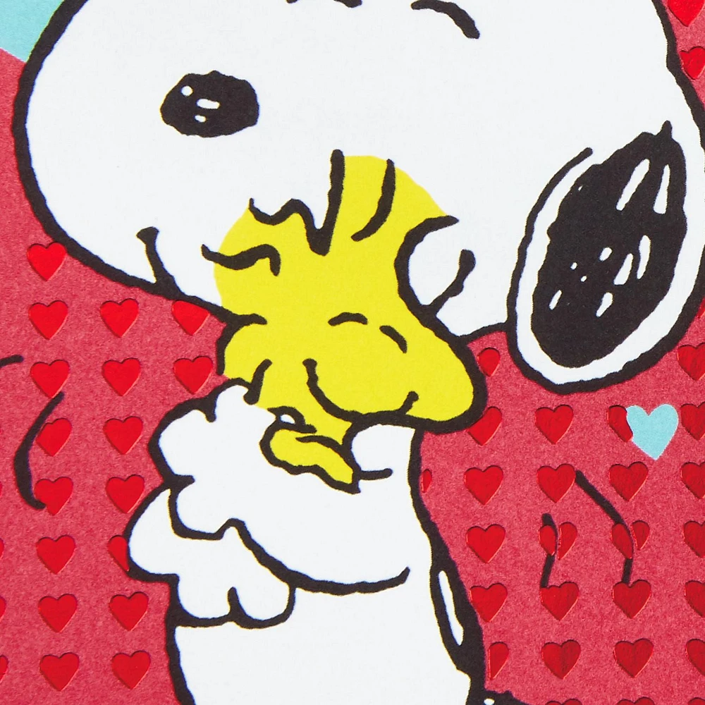 Hallmark Peanuts Valentines Day Cards Pack, Snoopy and Woodstock