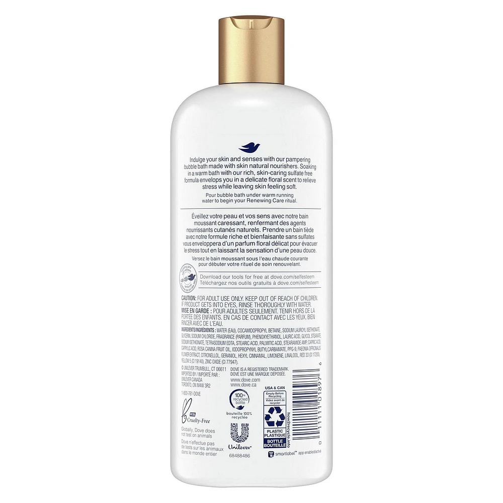 Dove Peony & Rose Bubble Bath