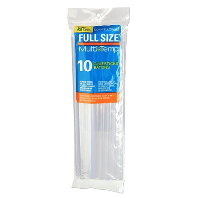 10 inch full size hot glue sticks, MULTI TEMP FULL SIZE HOT GLUE STICKS