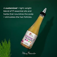 Alikay Naturals Essential 17 Huile de Croissance des Cheveux 8 fois