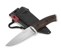 Buck Knives 0863BRS Selkirk knife: Fixed Blade Survival Knife, Micarta Handle, Dusk Hiking Knife, Camping Knives & Tools Bushcraft Gear, Lifetime Warranty