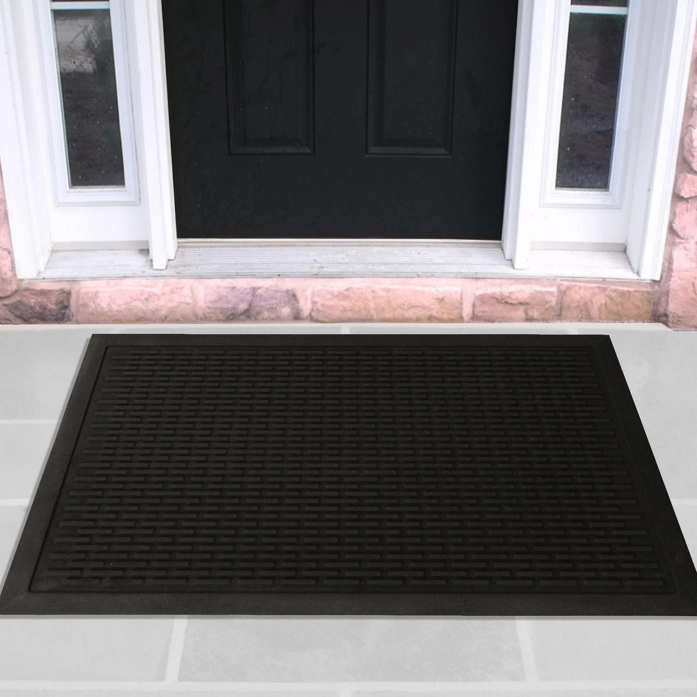 Ottomanson DirtOff Collection Rubber Doormat