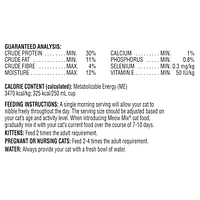 Meow Mix Nourriture pour Chats Choix Original 1.42 kg NB-24M