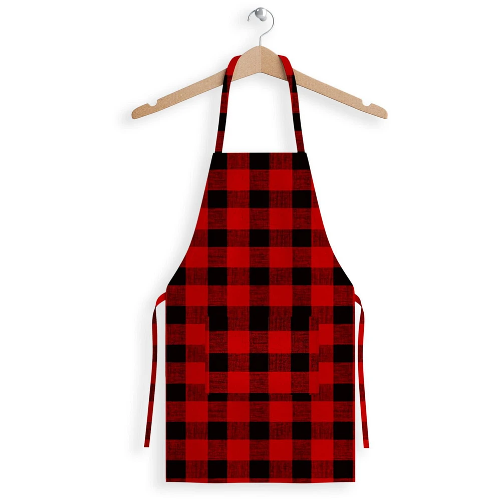 Fabstyles Buffalo Check Cotton Unisex Apron