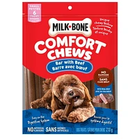 Milk-Bone Comfort Chews Bar with Beef SMALL, Dog Treats, 210g, MKB CMFT CHEW S BEEF