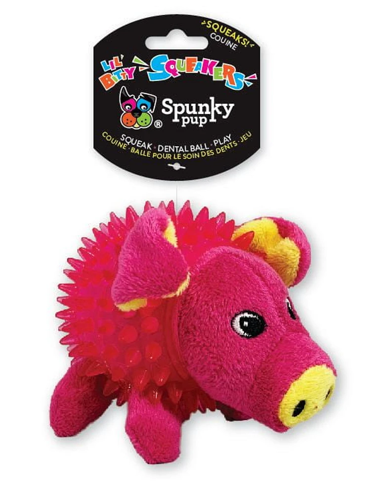 Lil' Bitty Squeakers Pig Dog Toy