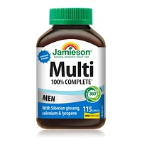 Jamieson 100% Complete Multivitamin for Men, 115 Caplets