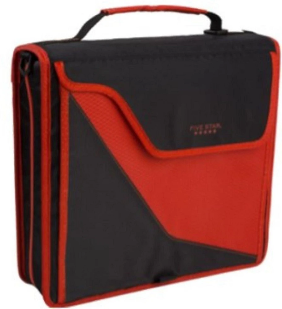 Five Star 3" Pad Pocket Zipper Binder