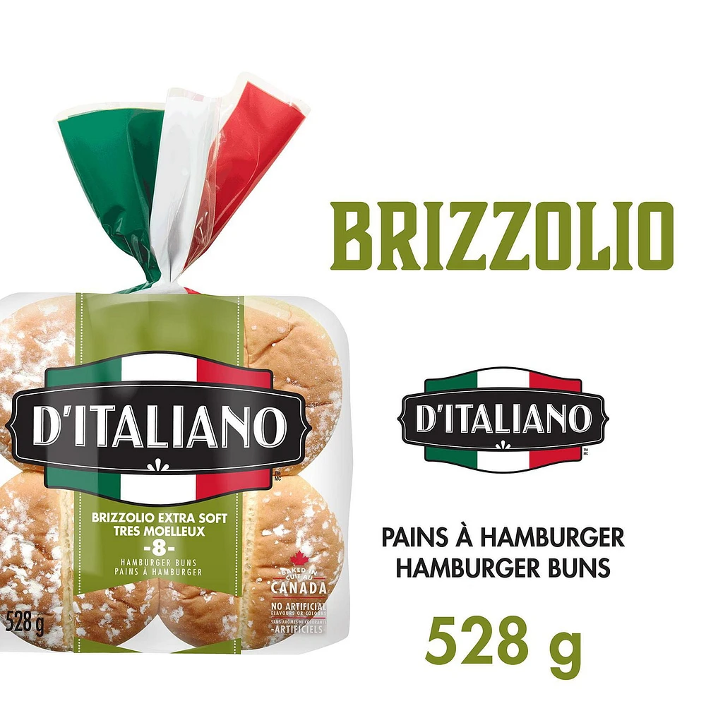 D'Italiano Petits pains moelleux Brizzolio 528g