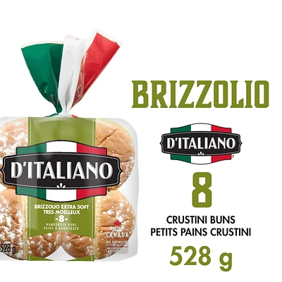 D'Italiano Petits pains moelleux Brizzolio 528g