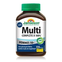 Jamieson 100% Complete Multivitamin for Men 50+, 115 Caplets