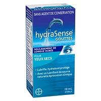 hydraSense Eye Drops, for Dry Eyes, 10 mL