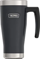 Thermos 16 OZ Icon Series Vacuum Insulated Stainless Steel Travel Mug, Granite, 16 Oz, Granite