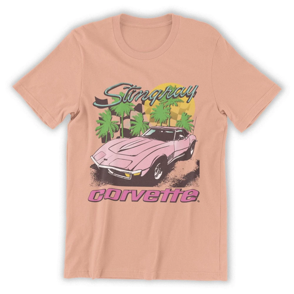 Corvette Tee shirt femme