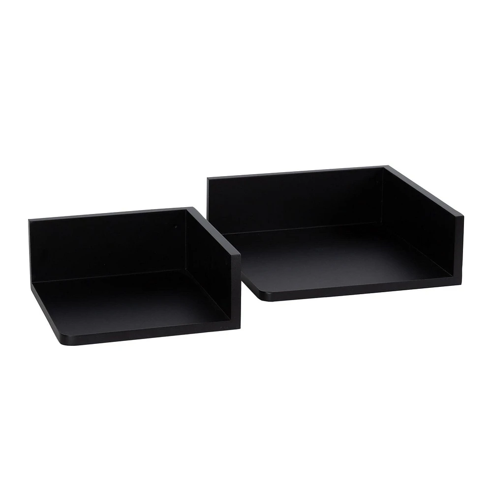 hometrends Levie Corner Shelf Set, Set of 2