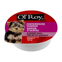 Ol' Roy Porterhouse Flavour Dog Food for Small Dogs in Savoury Juices, 100 g