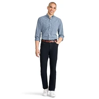 IZOD MENS STRETCH TWILL 5 POCKET PANT