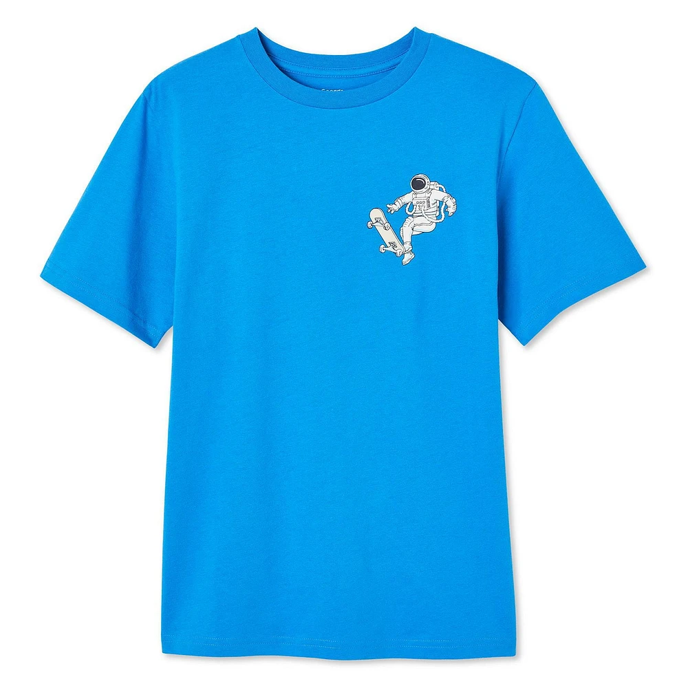 T-shirt avec imprimé graphique George pour garçons Tailles TP–TG