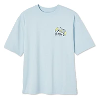 T-shirt surdimensionné avec imprimé graphique George pour garçons