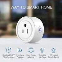 Smart Plug Wi-Fi to control your devices from anywhere. Works with Alexa, Google Home. C ETL US Certified.