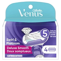 Gillette Venus Deluxe Smooth Swirl Women's Razor Blade Refills