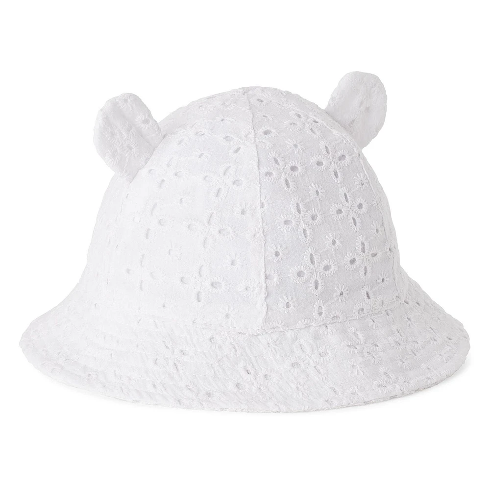 Chapeau avec motif ajouré George pour bébés filles Taille unique