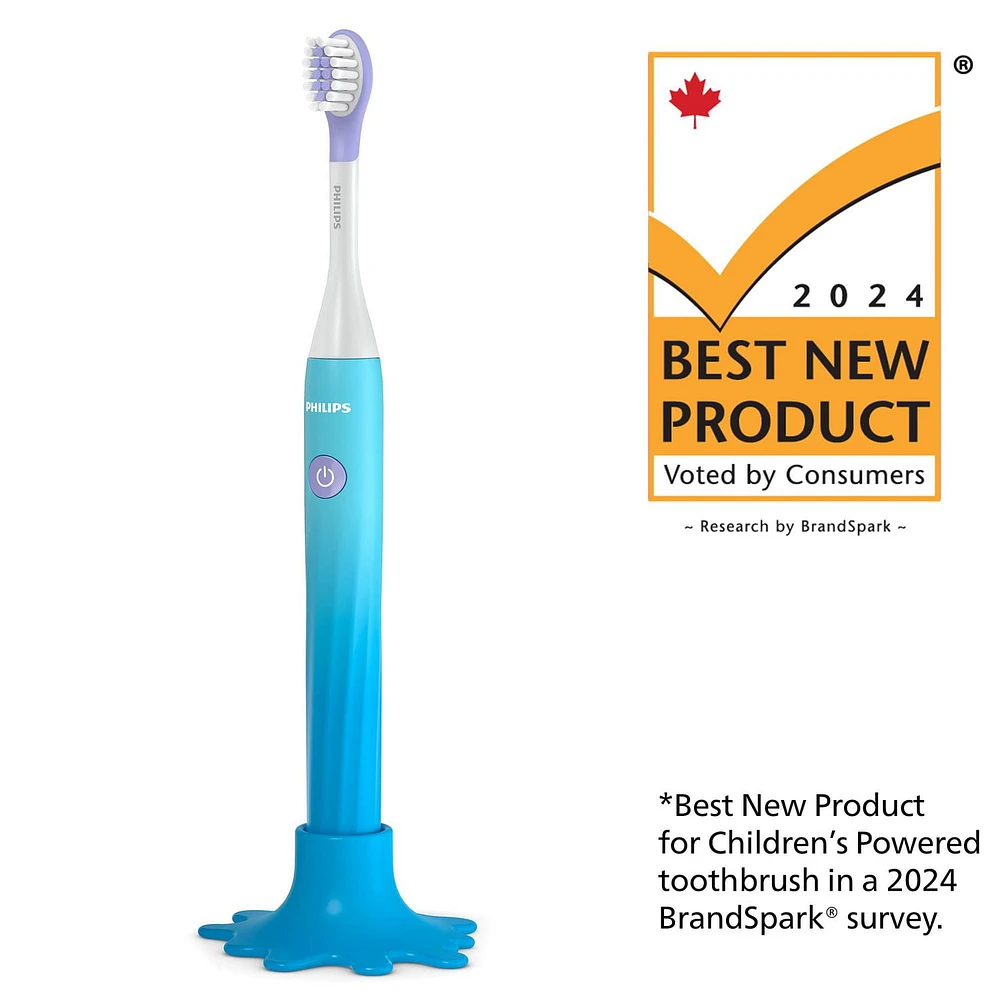 Brosse à dents à pile Philips One de Sonicare, bleu, HY1130/02 One de Sonicare bleu