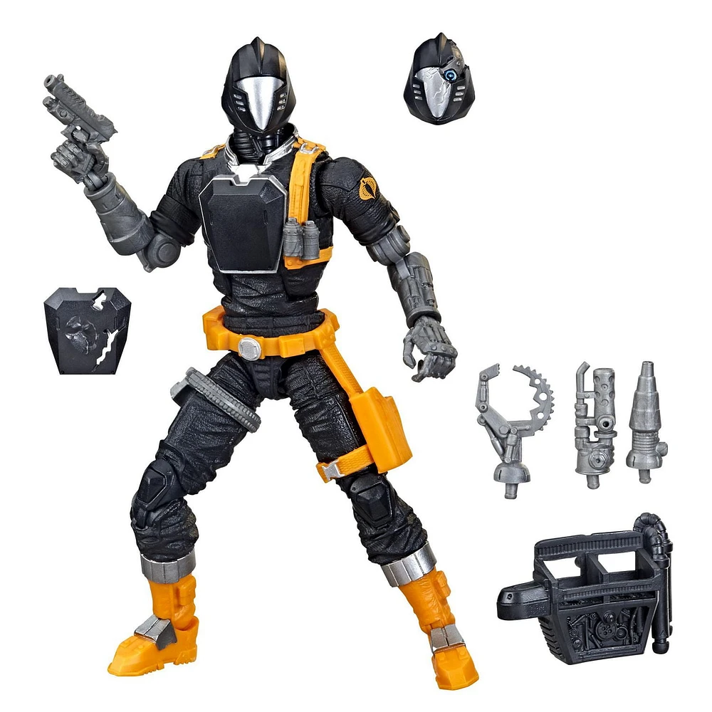 G.I. Joe Classified Series Alley Viper Action Figure 34 Collectible Premium Toy, Multiple Accessories 6-Inch-Scale with Custom Package Art