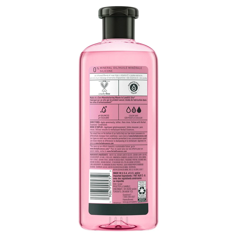 Herbal Essences Rose Hips Smooth Shampoo, 400 mL