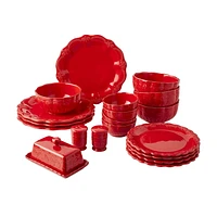 The Pioneer Woman 20-Piece Ceramic Toni Dinnerware Set