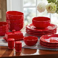 The Pioneer Woman 20-Piece Ceramic Toni Dinnerware Set