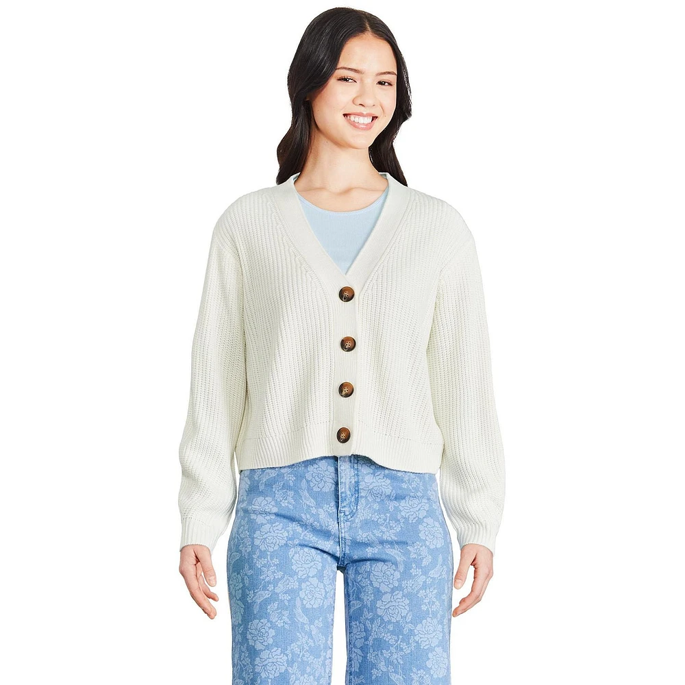 Cardigan boutonné à l’avant George pour femmes